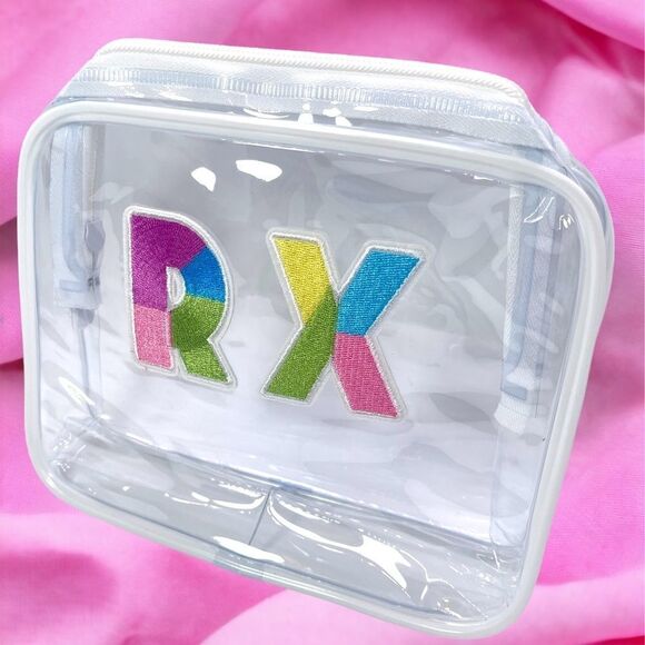 NWT Wool + Pepper Co. RX Clear TSA Approved Toiletries & Medicine Bag - Picture 2 of 3